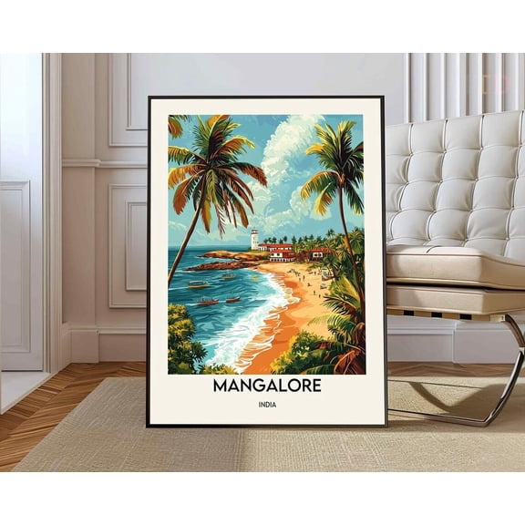 Mangalore Karnataka India Poster Unframed Paper Print