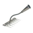 thumbnail image 1 of Manganese Steel Dethatching Rake, 5/6/7/8 Teeth Thickened Iron Rake for Gardening And Weeding, Lawn Leveling Rakes,weed Remover Weeding Garening Tools, Garden Rakes Metal Heavy Duty, 1 of 1