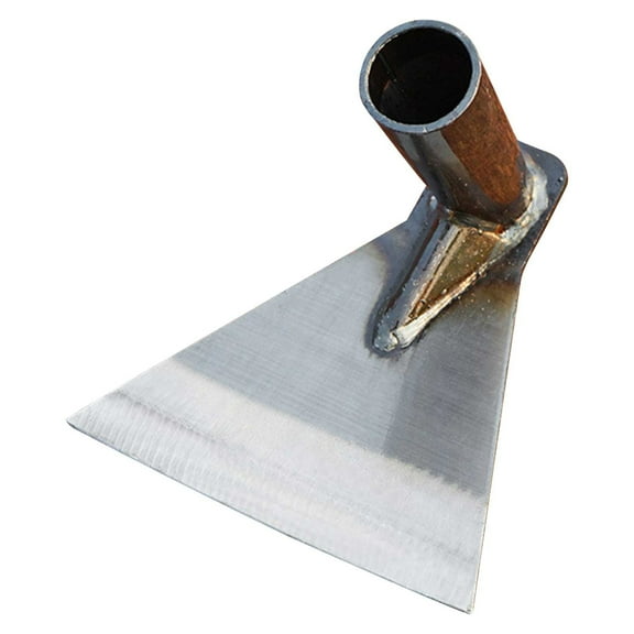 Manganese Steel Garden Hoe, Heavy Duty Forged Weeding and Cultivating Tool with Ergonomic Handle for Gardening, Yard Work, Farming, Soil Loosening
