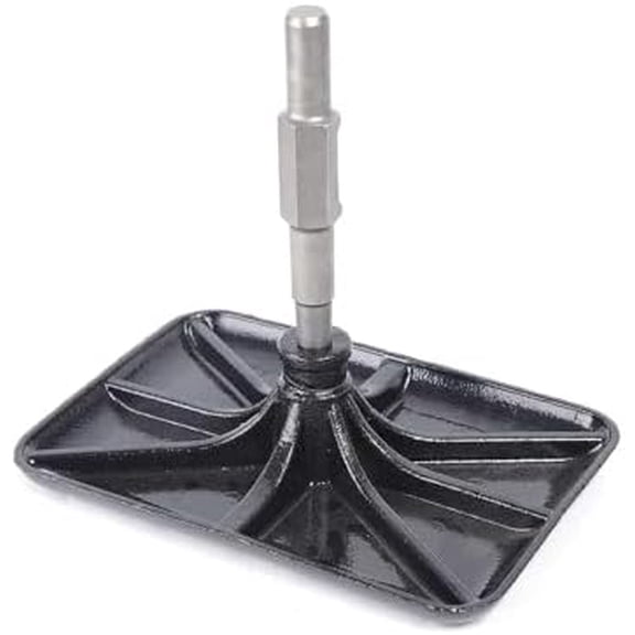 Manganese Steel Jack Hammer Compactor Rammer Plate for Builder Gardener, Compactor Manganese Tamper Rammer Jacks Snoring Plate Smashing Board$$Tools & Hardware Other