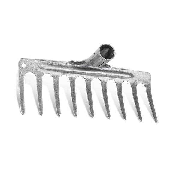 Manganese Steel Rakes Steel Garden Tool for Moss Removal & Soil Cultivations