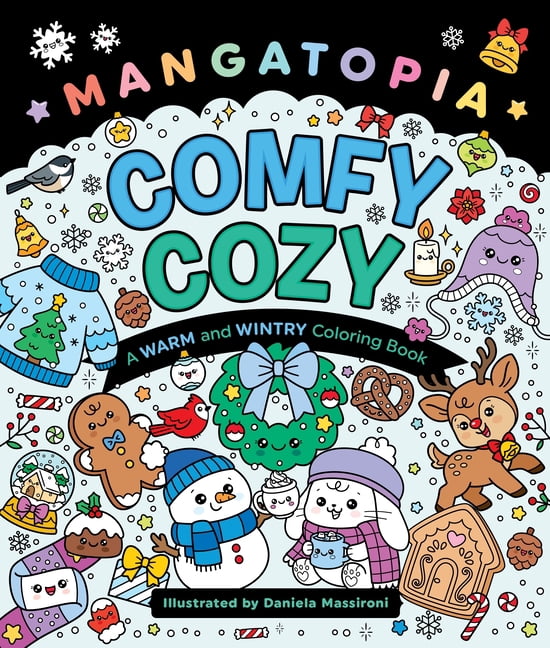 Mangatopia: Comfy Cozy: A Warm and Wintry Coloring Book, (Paperback)