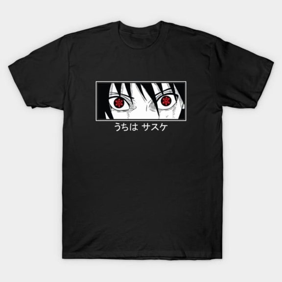 Mangekyo Sharingan - Uchiha Sasuke T-Shirt Sizes S-5Xl GooGate