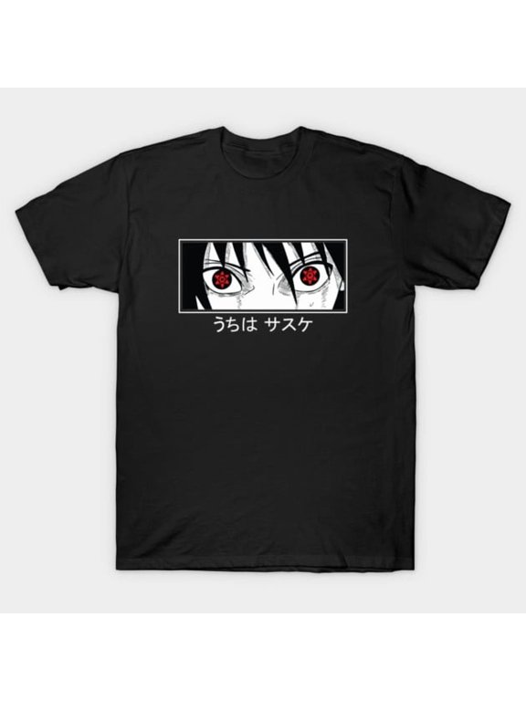 Mangekyo Sharingan - Uchiha Sasuke T-Shirt Sizes S-5Xl GooGate