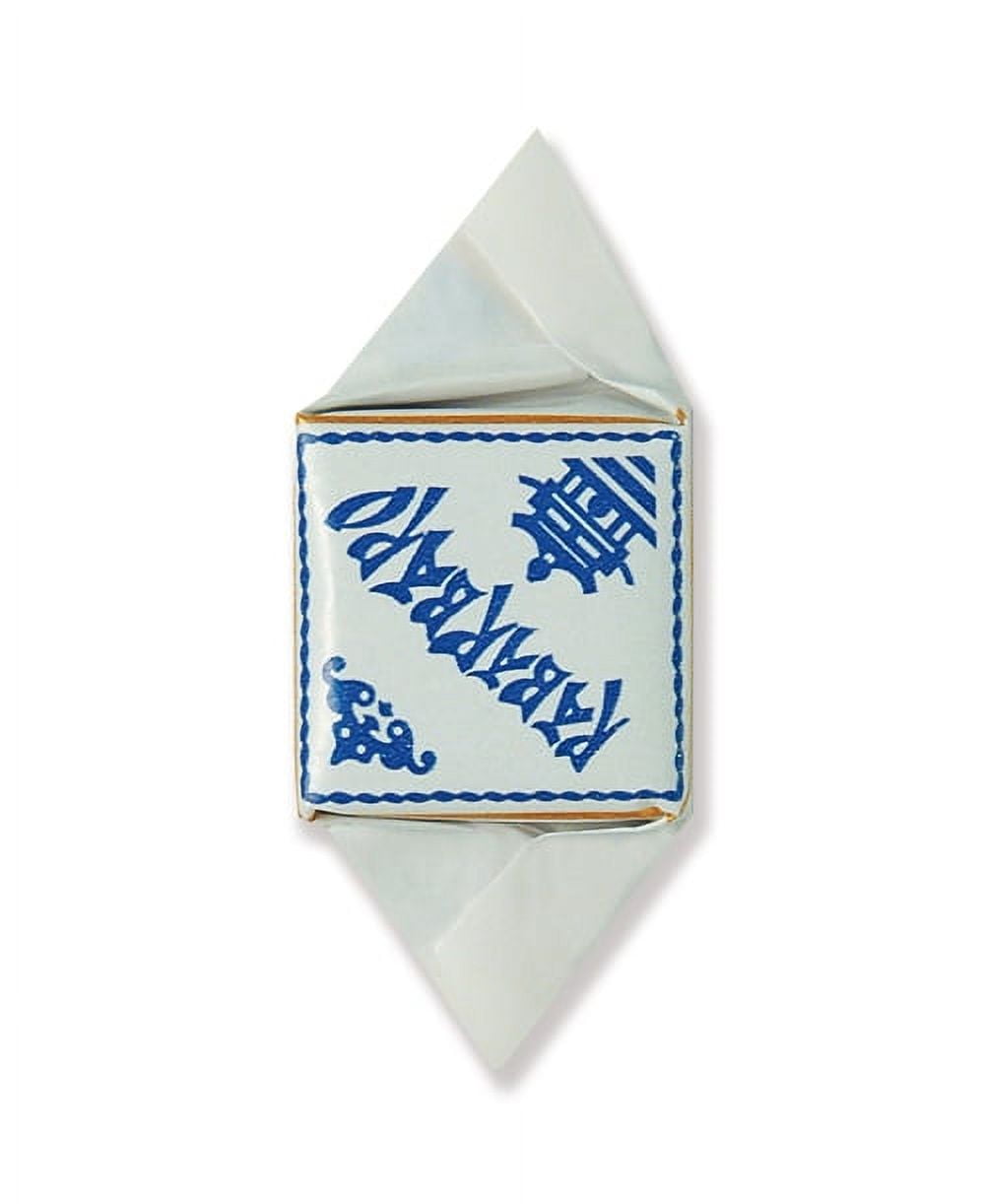 Mangini, Italian Rhubarb Square Hard Candy (Rabarbarone) (2.200 Lbs)