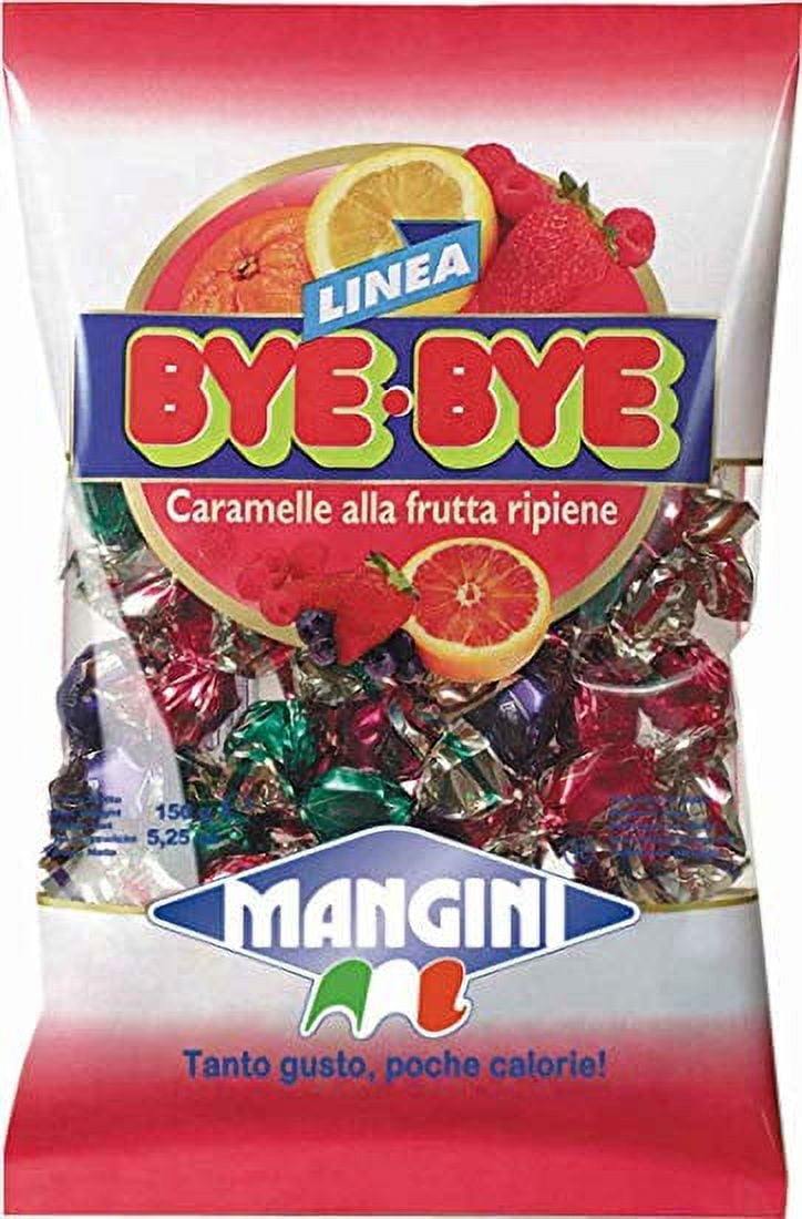 Mangini, Mangini Italian Mini Fruit Candy (Bye Frutta) 150g bag (8 pcs)