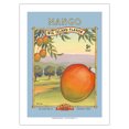 thumbnail image 1 of Mango - Aloha Seeds - Big Island Seed Company - Big Island Flavor - Vintage Seed Packet by Kerne Erickson - Bamboo Fine Art 290gsm Paper (Unframed) 12x16in, 1 of 4
