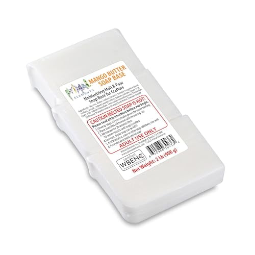 Mango Butter Soap Moisturising Melt and pour Glycerin Soap for