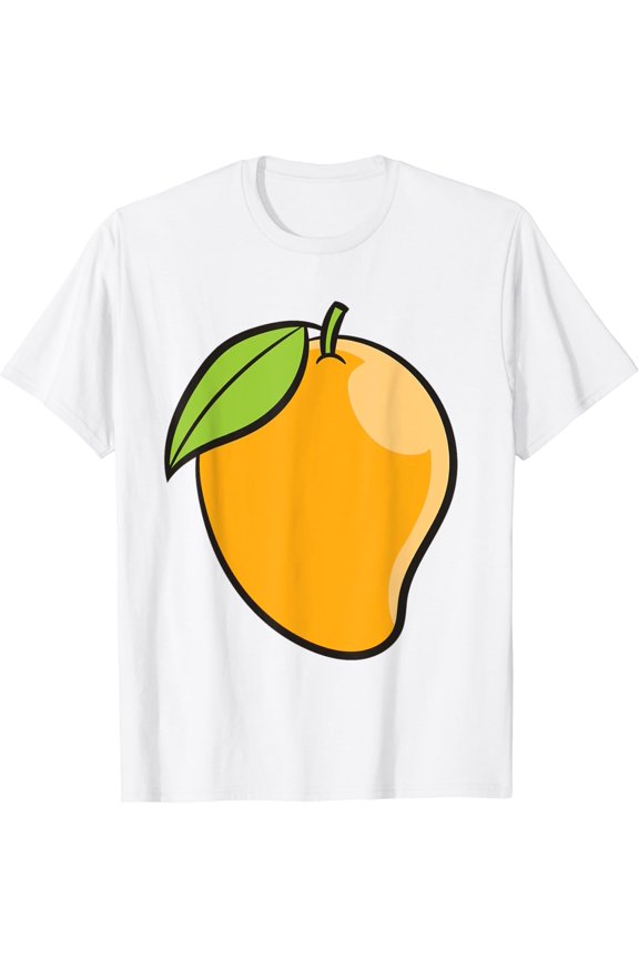 Mango Costume Lazy Halloween Costume Funny Mango T-Shirt