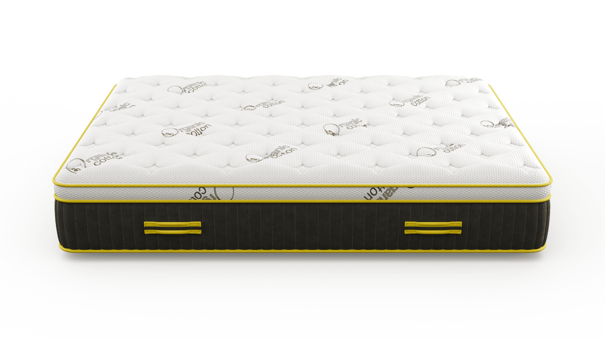 Mango Firm King Natural Mattress /12.5” Hybrid Latex/Organic Cotton/Bed-in-a-Box/Made in USA
