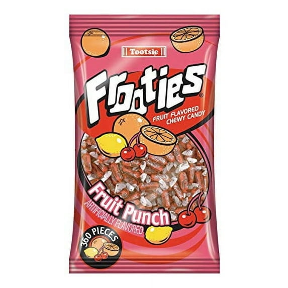 Mango Frooties - Tootsie Roll Chewy Candy - 360 Piece Count, 38.8 oz Bag