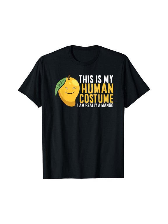 Mango Fruit Halloween Mango Human Costume I'M Really A Mango T-Shirt