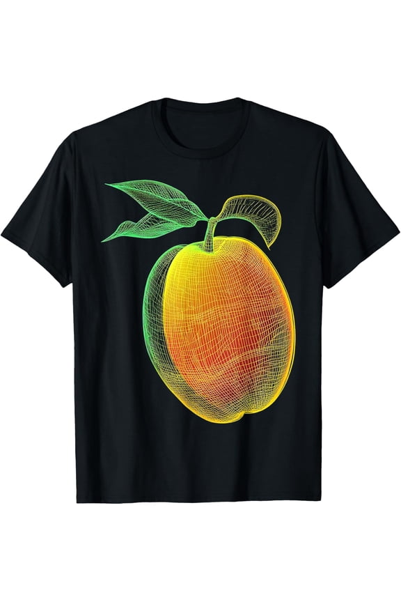 Mango Fruit Motif Artwork Mango T-Shirt
