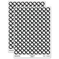 thumbnail image 1 of Mango Fruit Solid 200+ Round Stickers - Black - Matte Finish - 0.50" Size, 1 of 3