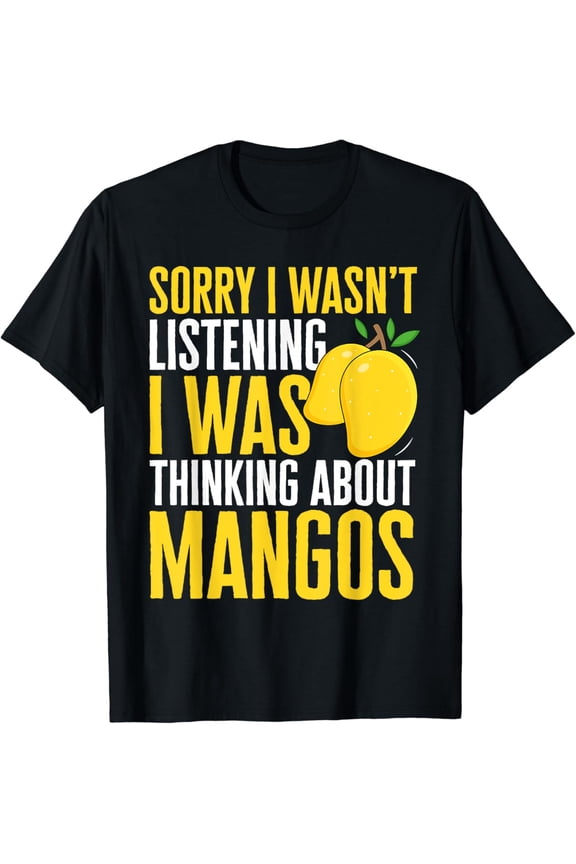 Mango Fruit Thinking About Mangos T-Shirt