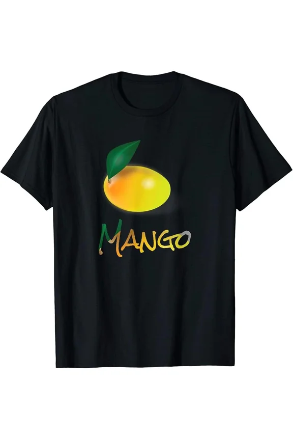 Mango Fruit Tropical Food Simple Graphic Design Apparel Gift Idea Unisex T-Shirt up to Size 5XL