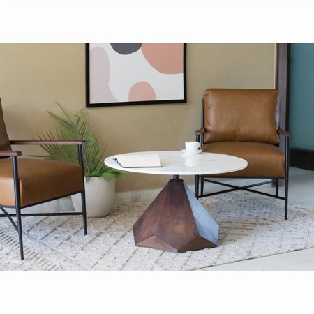 Mango Furniture Co Inc Albie Coffee Table with Marble Top