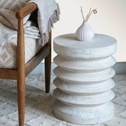 Mango Furniture Co Inc Owen Side Table Whitewash