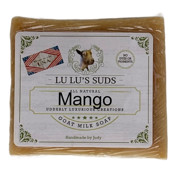 Mango Goat Milk Soap 5 oz.