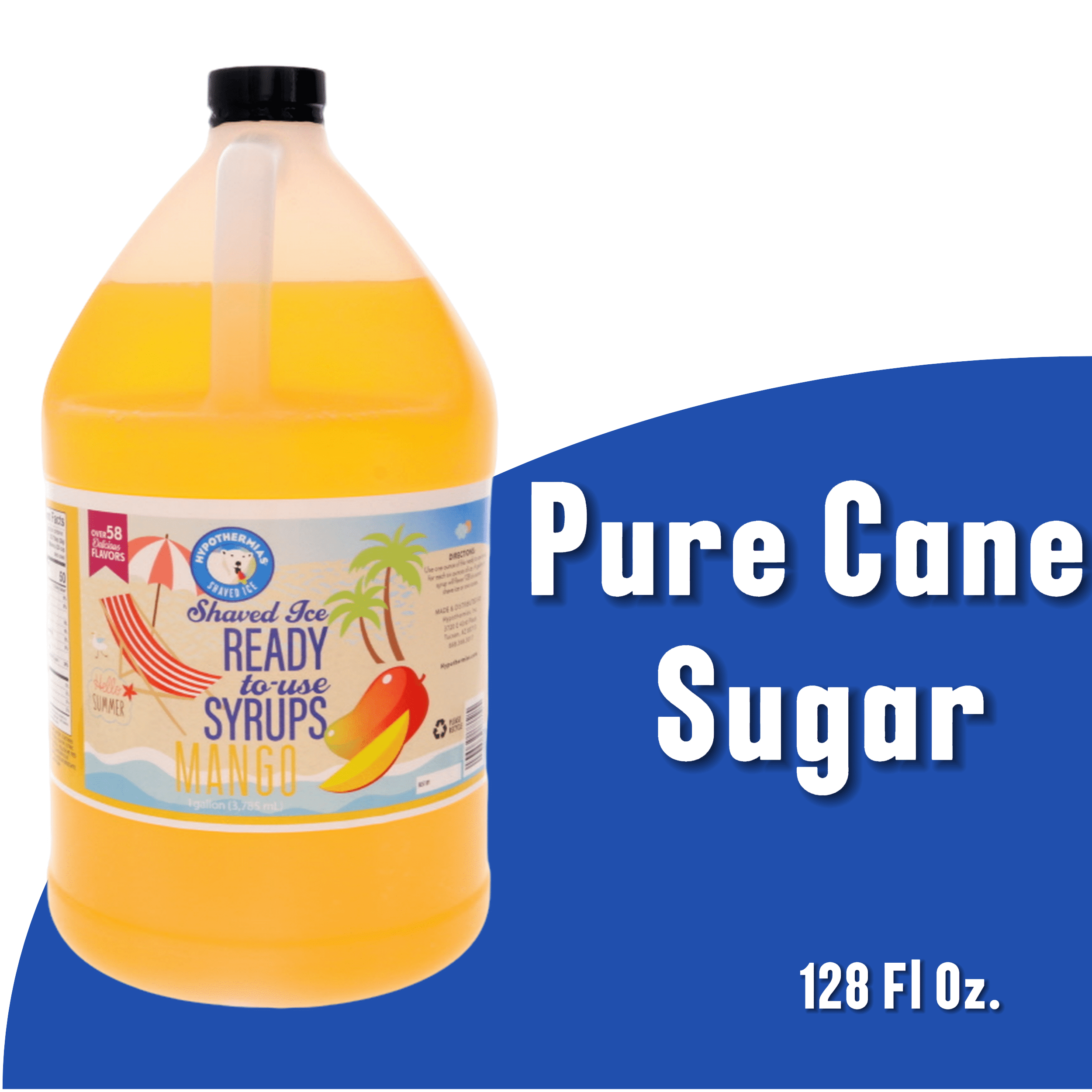 Mango Hypothermias Handcrafted Hawaiian 🍧 Snow Cones Flavor syrups for