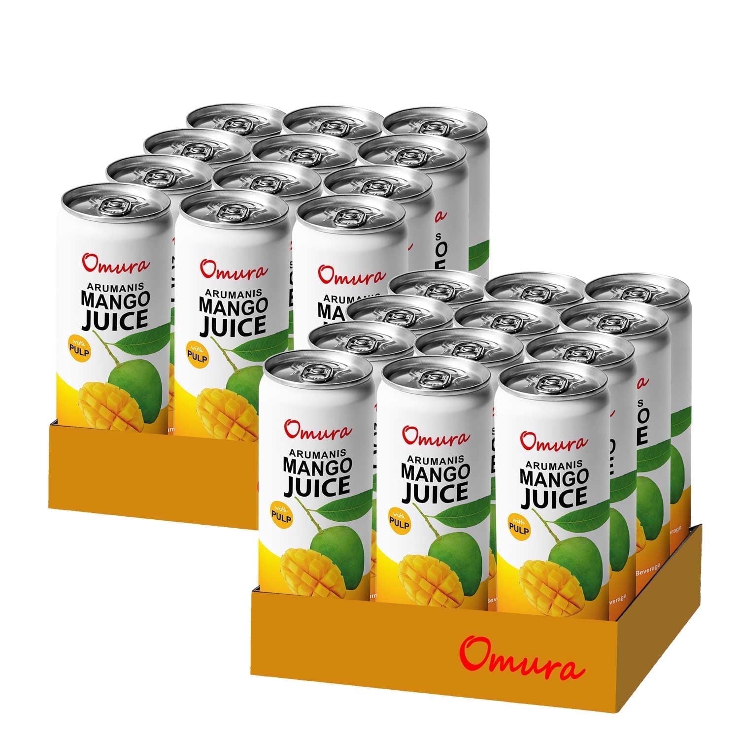 Mango Juice | Omura MANGO JUICE from Natural Fruit with PULP 11.3 Fl. Ounces