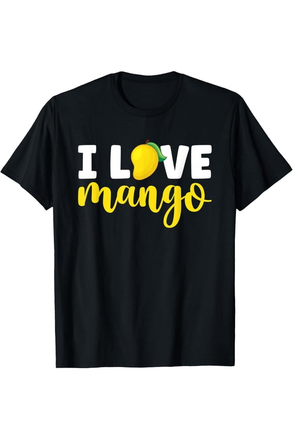 Mango Lover ApparelI Heart Mango T-Shirt