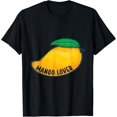 thumbnail image 1 of Mango Lover Sweet Ripe Mangoes T-Shirt mens t shirt，black，women，funny，misfits，men，journey, 1 of 4