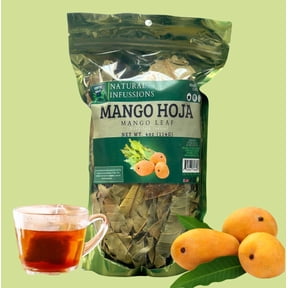 Mango Natural Herbal Infusions Jumbo Size (4oz)- Makes 30+ Cups/ Hoja Mango
