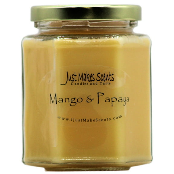 Mango & Papaya Candle -Just Makes Scents Candles & Gifts