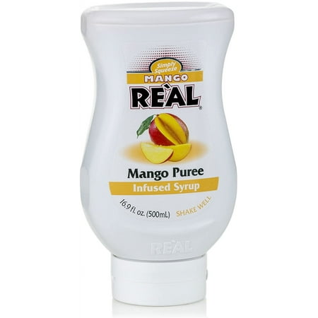 Mango Real Mango Puree Infused Syrup, 16.9 Fl Oz