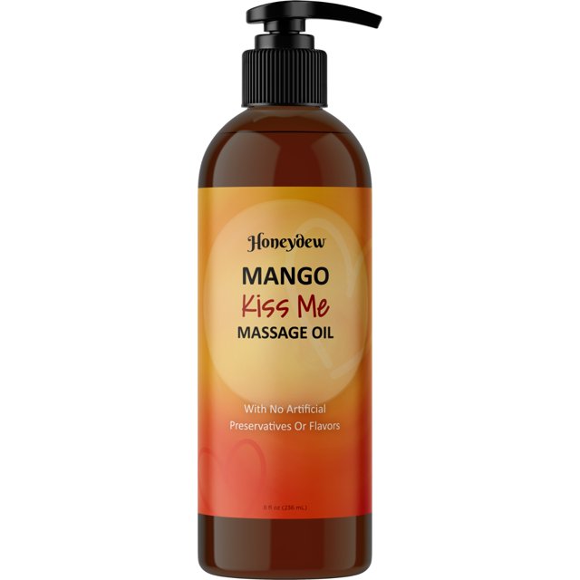 Mango Scented Massage Oil For Intimacy Honeydew Maple Holistics