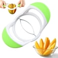 thumbnail image 1 of Mango Slicer and Cutter Kitchen Tool, Stainless Steel Blade Fruit Divider for Mangoes, ABS Handheld Mango Splitter for Fast Cutting and Everyday Food Preparation, 1 of 9