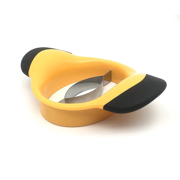 Mango Splitter, Mango Cutter with Stainless Steel Blade, Mango Pit Remover Tool, Mango Divider with Ergonomic Rubber Grip Handle, Easy Remove Pit and Divide