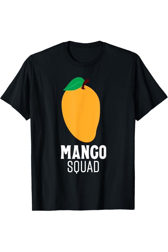 Mango Squad Juicy Fruit Easy Lazy Costume Halloween Simple T-Shirt