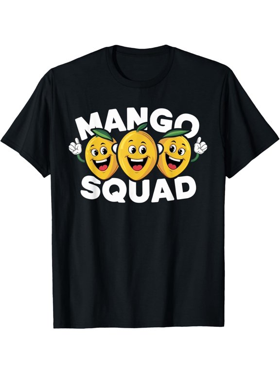 Mango Squad Tropical Fruit Lover T-Shirt Size S-5XL