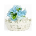 thumbnail image 1 of Mango Steam Decorative Centerpiece Basket Fruit, Vegetable, & Candy Basket (Flower, White), 1 of 4