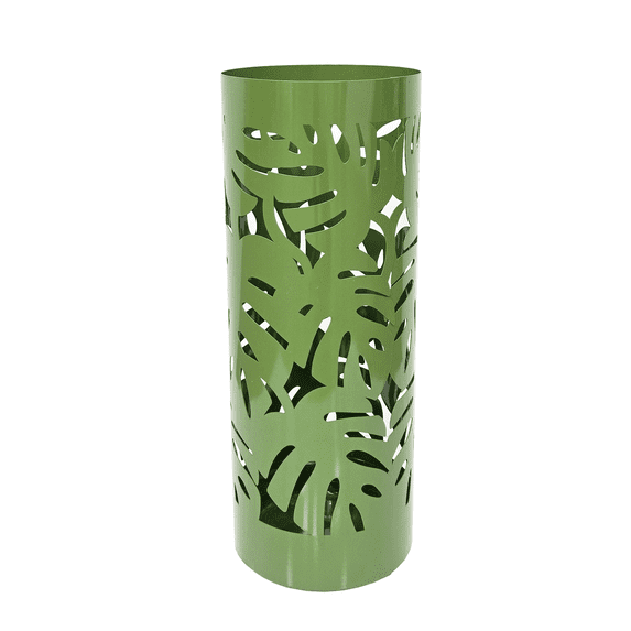 Mango Steam Round Leaf Umbrella Stand, Green