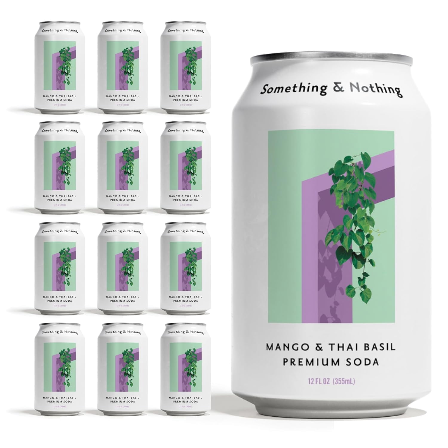 Mango & Thai Basil Premium Soda