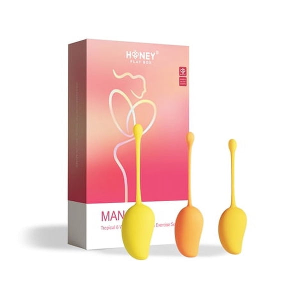 Mango Tropical 6 Weighted Kegel Ball Exercise Set