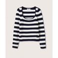 thumbnail image 1 of Mango Women's Ribbed Knit Sweater Black Size Small, 1 of 3