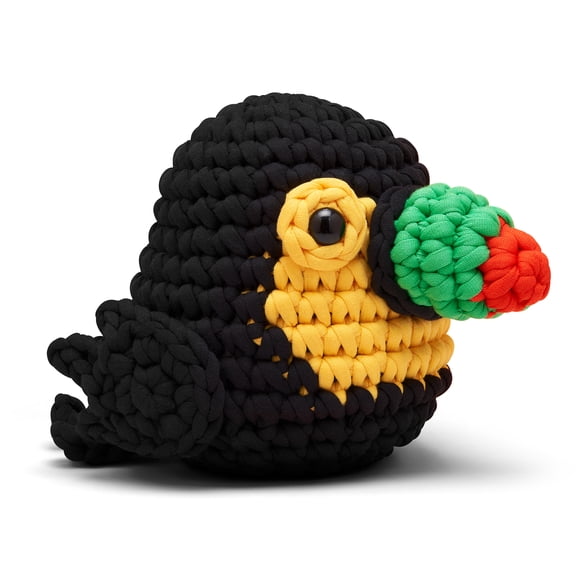 Mango the Toucan Beginner Crochet Craft Kit by The Woobles