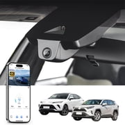 Mangoal 4K Dash Cam Custom Fit for Toyota RAV4 & RAV4 Hybrid 2019-2021, 5th Gen XA50 RAV4 Prime 2021-2024, Venza 2021-2024 Model A, LE Limited Premium XLE TRD, 64GB Card