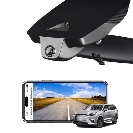 Mangoal 4K Dash Cam Starvis Sensor Custom Fit for Lexus TX 2024 2025 2026, 350 500h Premium Luxury F Sport etc, OEM Look, UHD 2160P Video, Loop Recording, GPS, 64GB Card