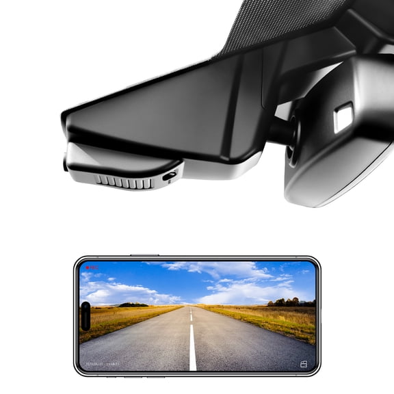 Mangoal Dash Cam Front 4K fit for Ford F150 2015-2020 F250/F350/F450 Super Duty 2017-2019 XLT Lariat King Ranch Raptor Limited Platinum Accessories (Model C), WiFi, App, 64GB Card