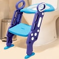 thumbnail image 1 of Mangohood Potty Training Seat with Step Stool Ladder and Handles with Padded Soft Cushion and Non-Slip Wide Step for Baby Toddler Kid Children Boys and Girls, 1 of 8