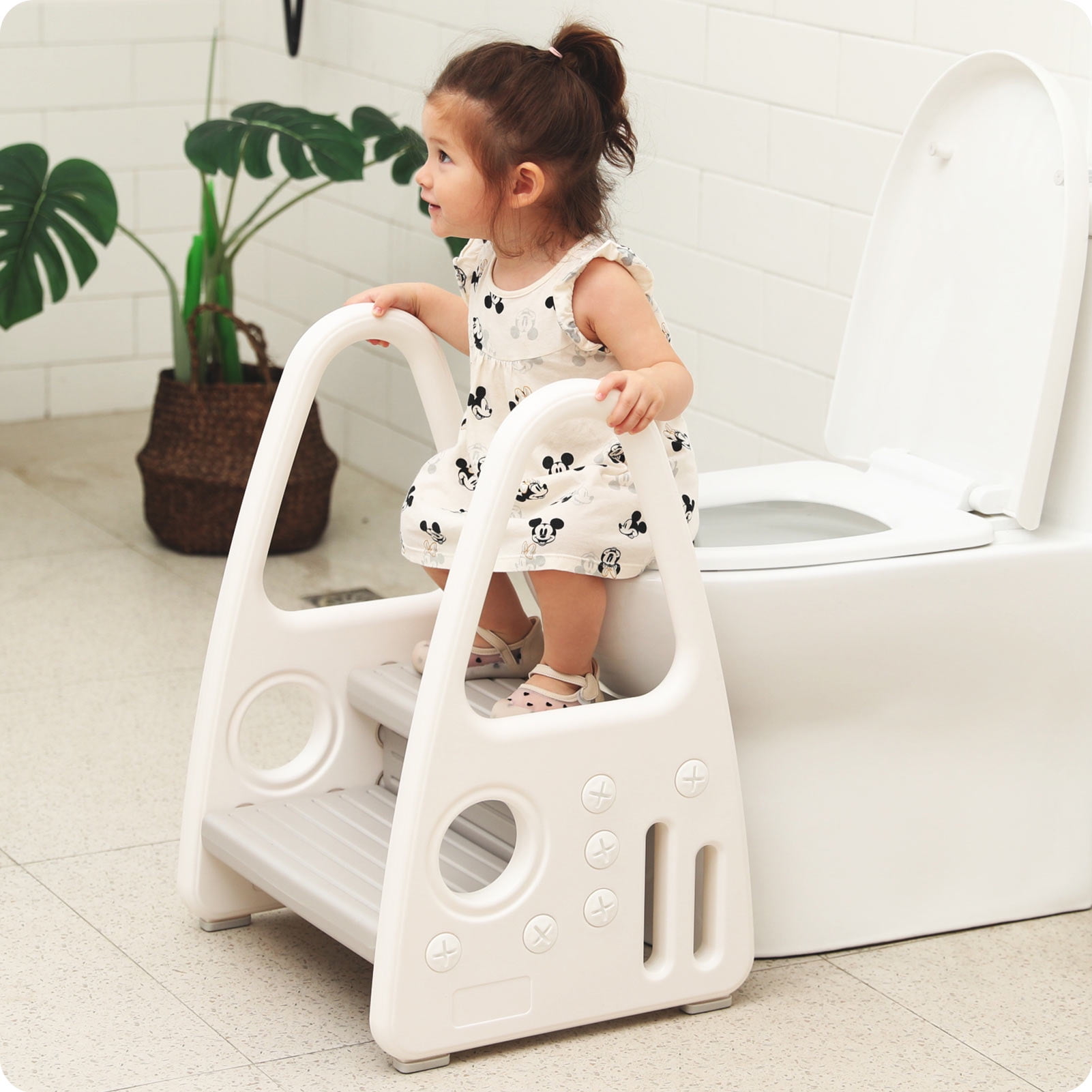 Mangohood Toddler Step Stool, Two Step Tower, Bathroom & Kitchen Helper ...