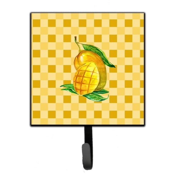 Mangos Ready on Basketweave Leash or Key Holder
