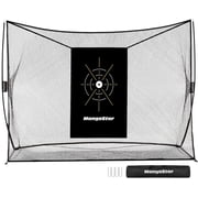 Mangostar Golf Net, 10x7ft Heavy Duty Golf Practice Net for Backyard Driving Real Golf Balls with Target Cloth and Carry Bag, Indoor Outdoor Golf Hitting Training Set Ideal Gift for Golfers