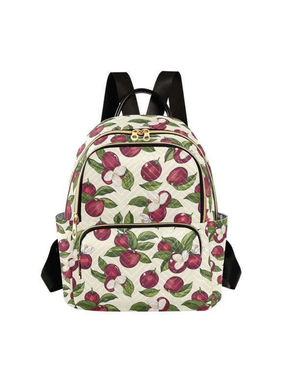 Mangosteen Fashion Backpack for Women Lightweight College Travel Casual Daypack