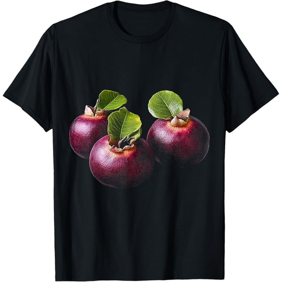 Mangosteen Fruit Motif Art Mangosteen T-Shirt